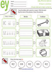 long-vowel-e-using-ey-worksheet